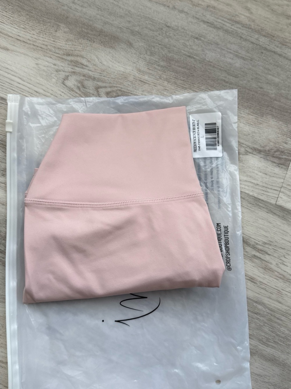 NWOT CSB leggings Blush Pink